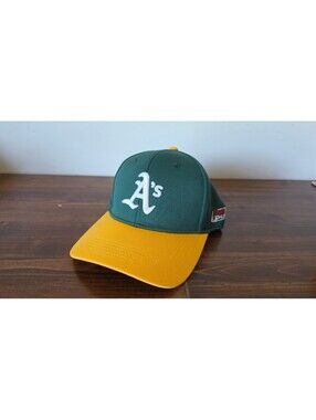 Oakland A's Baseball Hat Cap Green Yellow Team MLB Adjustable OC Sports, 281